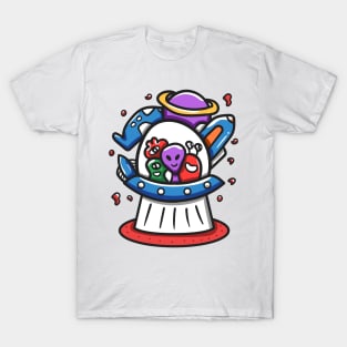 Alien Monster Doodle T-Shirt